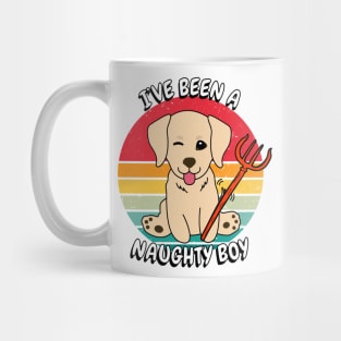 ive been a naughty boy - retriever Mug